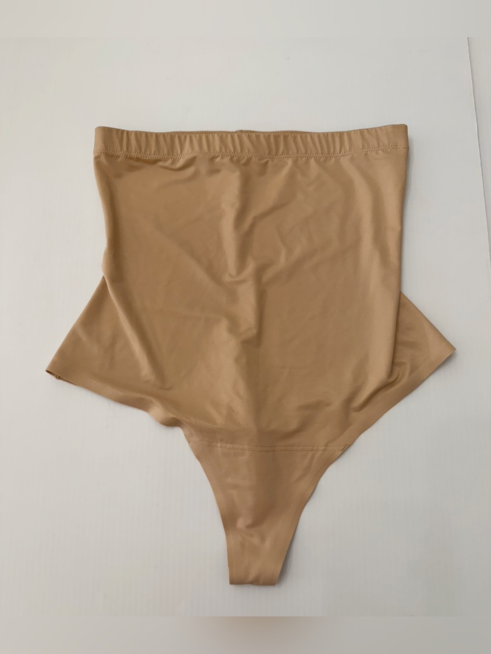 Spanx - High-Waist Seamless Thong Shaper in Nude - L